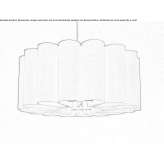 Polycarbonate lampshade Clejani