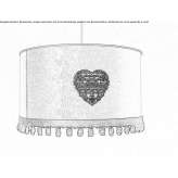 Fabric lampshade Pluznica