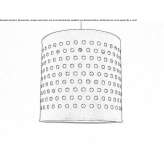 Cotton lampshade Troianul