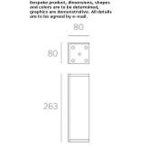 Ceiling spacer for LED strip Ancasti