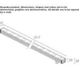 Outdoor LED light bar Hjelset
