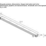 Outdoor LED light bar Hjelset