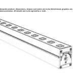 Outdoor LED light bar Tsaile