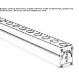 Outdoor LED light bar Tsaile