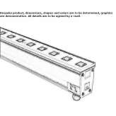 Outdoor LED light bar Tsaile