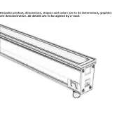 Built-in LED light bar Tsaile