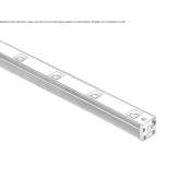 LED light strip built into the floor Hjelset