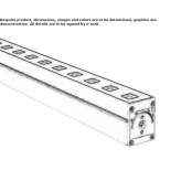 Outdoor LED light bar Tsaile