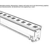 Built-in external RGB LED light strip Tsaile