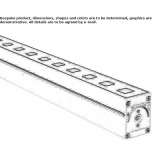 Outdoor LED light bar Tsaile