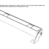 Aluminiowa listwa świetlna LED Tynset