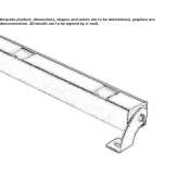 Aluminiowa listwa świetlna LED Tynset