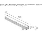 Outdoor LED light bar Hjelset
