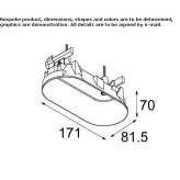 Recessed ceiling base Olenino