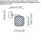 Outdoor LED wall lamp Topas