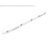 Outdoor LED ceiling lamp made of polycarbonate Sarnano