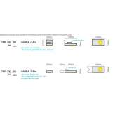 Aluminum LED outdoor wall lamp Neverin