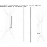 Aluminiowy kinkiet zewnętrzny LED Kaarina