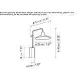 Aluminum LED outdoor wall lamp Bogdanci