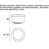 Outdoor LED wall lamp made of polycarbonate Ploty