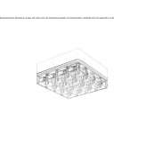 Kinkiet zewnętrzny/lampa sufitowa zewnętrzna ze szkła i aluminium Sennori