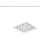 Kinkiet zewnętrzny/lampa sufitowa zewnętrzna ze szkła i aluminium Sennori