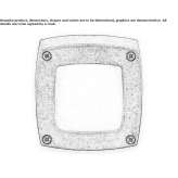 Aluminum outdoor wall lamp Uarini