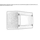 Aluminum outdoor wall lamp Combree