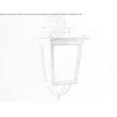 Żelazna lampa ścienna zewnętrzna Narberth