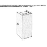 Aluminiowy kinkiet zewnętrzny LED Lututow