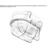 Zewnętrzna lampa sufitowa Warth