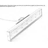 Zewnętrzna lampa sufitowa LED z anodyzowanego aluminium Jibert