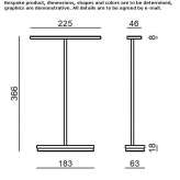 Aluminum outdoor LED table lamp Gudul