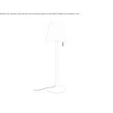 LED floor lamp made of polycarbonate Sibinj