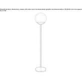 Wireless floor lamp Hohenau