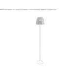 Lampa podłogowa LED Ecorse