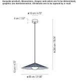 Outdoor LED hanging lamp Topas