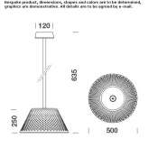 Zewnętrzna lampa wisząca LED z aluminium Roeux