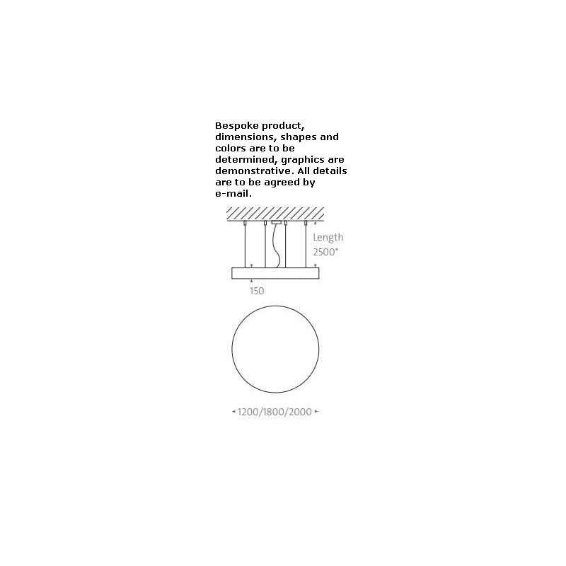 Zewnętrzna lampa wisząca LED z aluminium Riaz