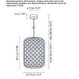 Outdoor LED hanging lamp Topas