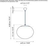 Outdoor LED hanging lamp Culmore