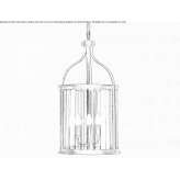 Żelazna lampa wisząca zewnętrzna Gwinn
