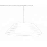 Lampa wisząca LED z anodyzowanego aluminium Clodig