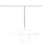 LED hanging lamp made of powder-coated aluminum Aruja