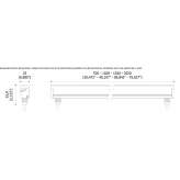 External linear profile Abington