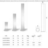 LED light pole Caracena