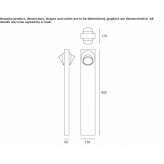 LED lighting pole made of die-cast aluminum Holboca