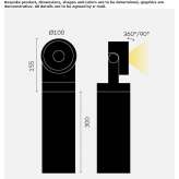 LED light pole Senno