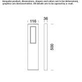 Aluminum LED lighting pole Pannes