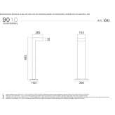 Słupek oświetleniowy LED BETALY® Sencur